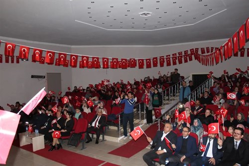 ''18 Mart Çanakkale Zaferi ve Şehitleri Anma Günü’' programı düzenlendi.